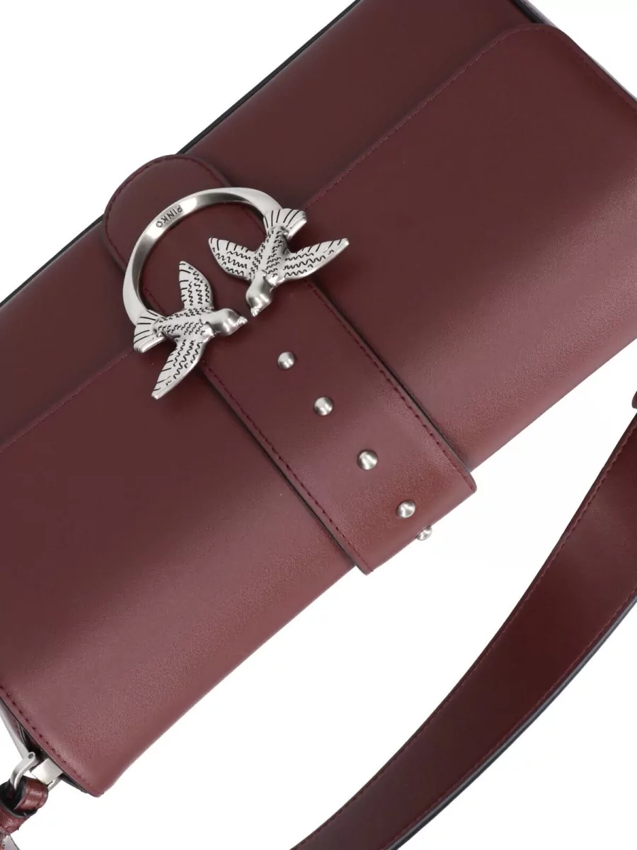 Pinko Love Bag One Leather Shoulder Bag