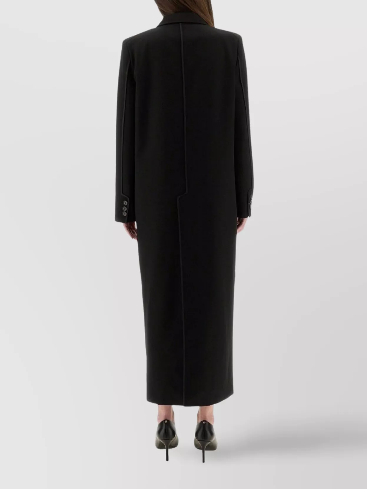 Moschino Long Length Single-Breasted Coat