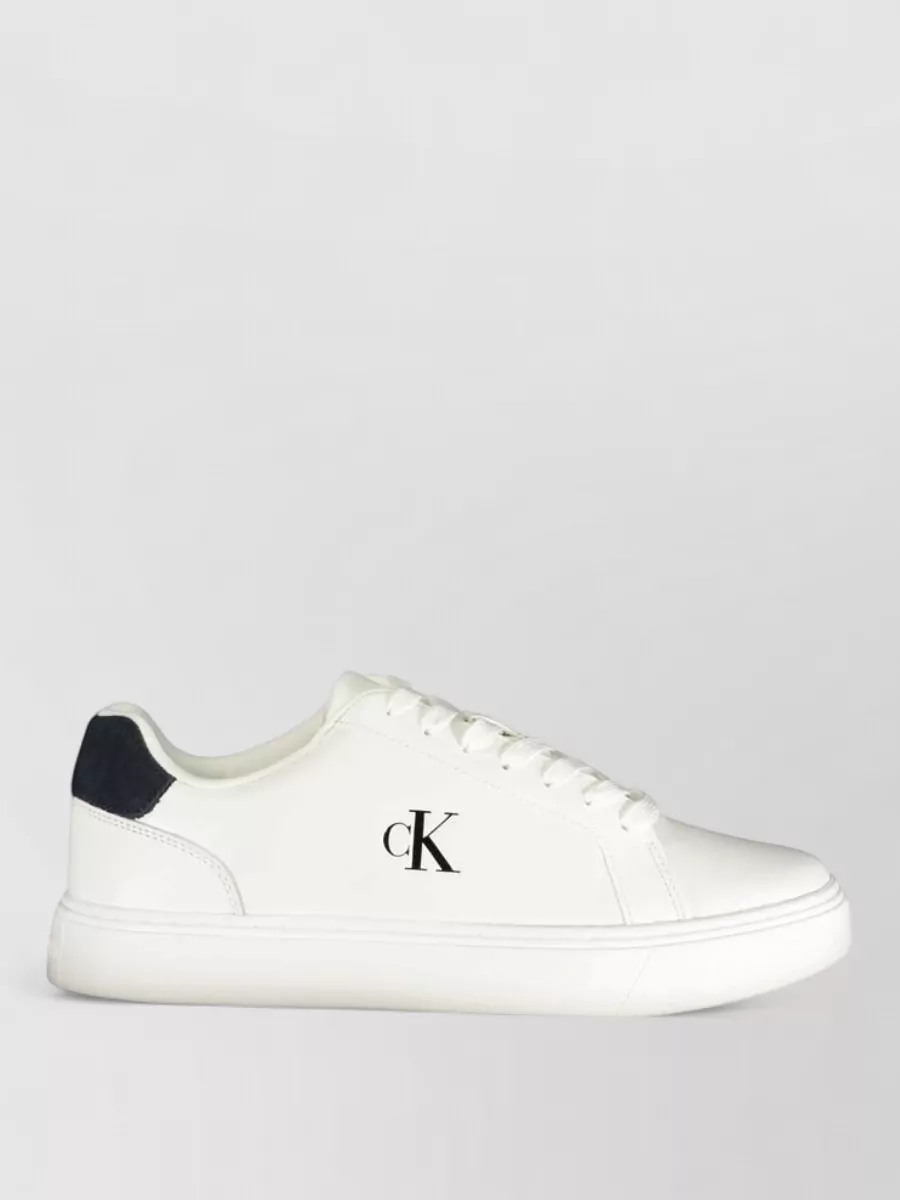 Calvin Klein Leather Low-Top Sneakers