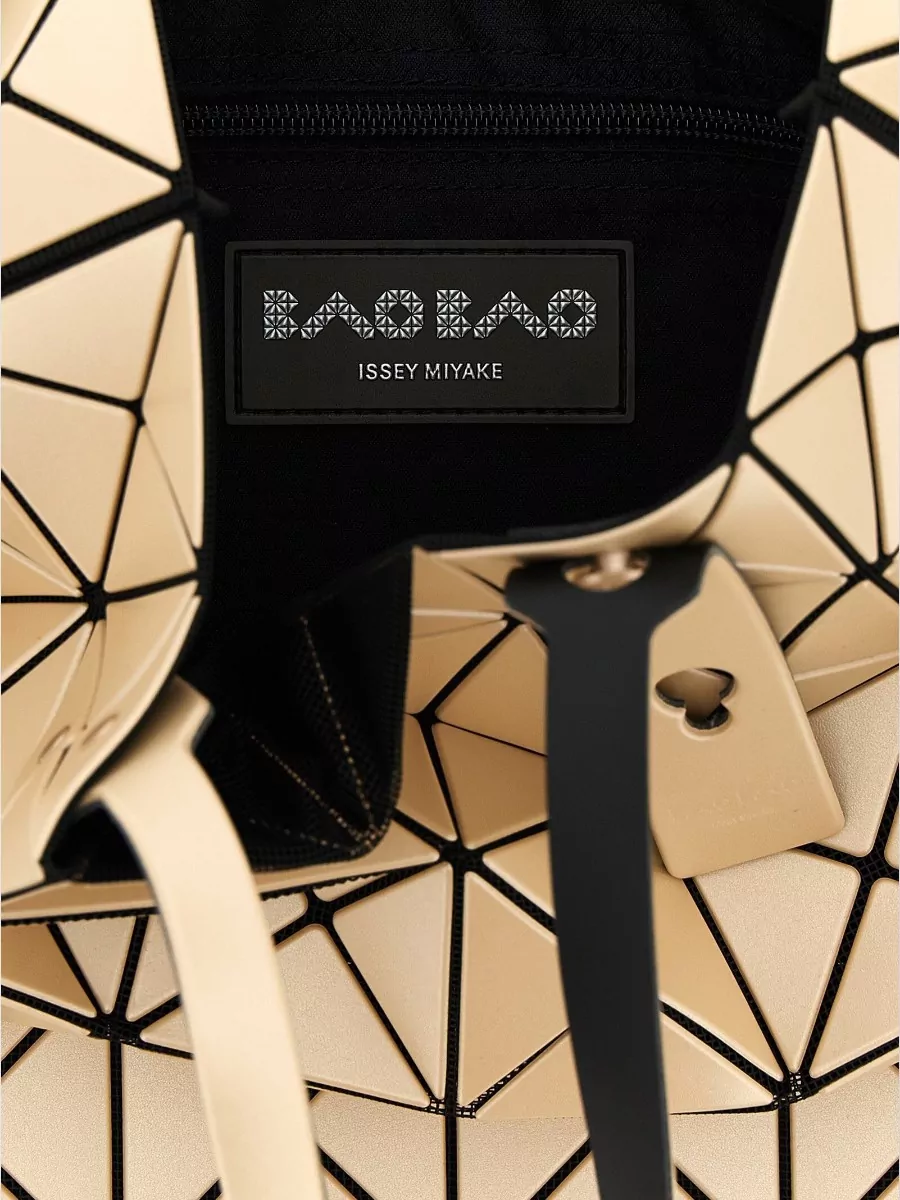 Bao Bao Issey Miyake Lucent Shoulder Bag Geometric Pattern Handles