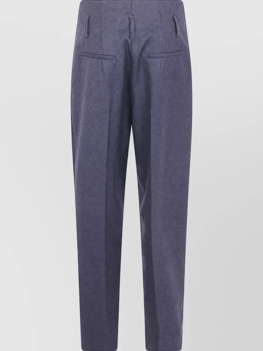 Alberta Ferretti Virgin Wool Suit Trousers