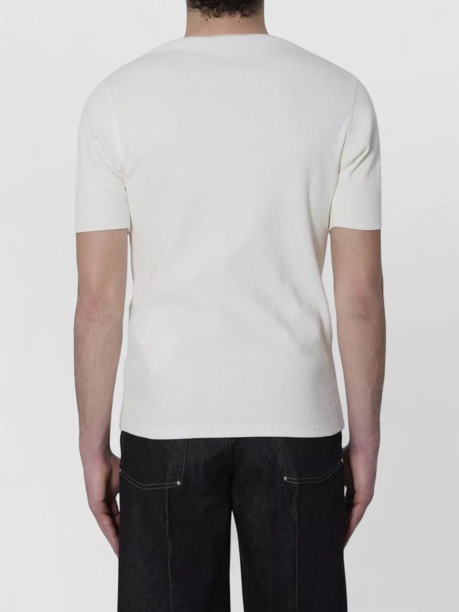 Lemaire Ribbed Henley T-Shirt