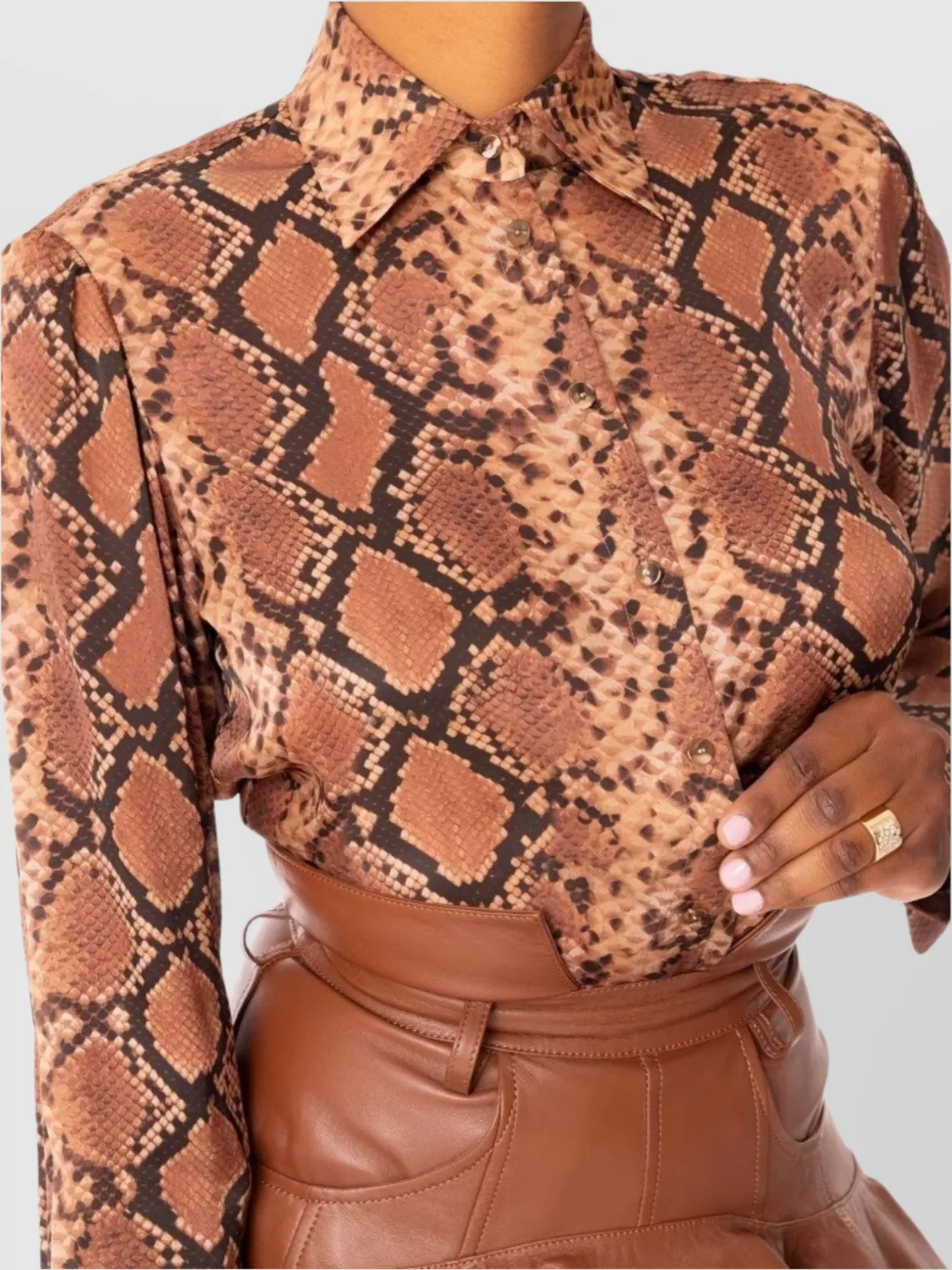 Zimmermann High-Waisted Flared Mini Skirt Design