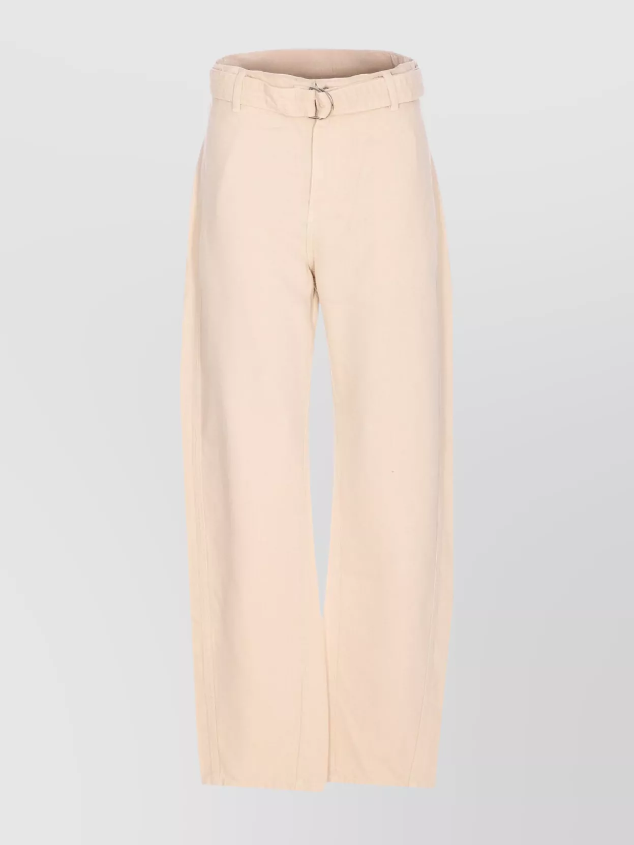 Liu •jo High Waist Flared Trousers Pockets In White