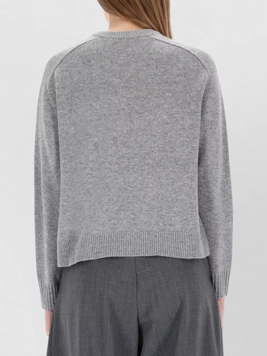 Theory Cashmere Cropped Sweater