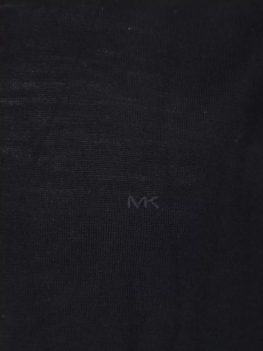Michael Kors Merino Wool Short-Sleeve Polo Shirt