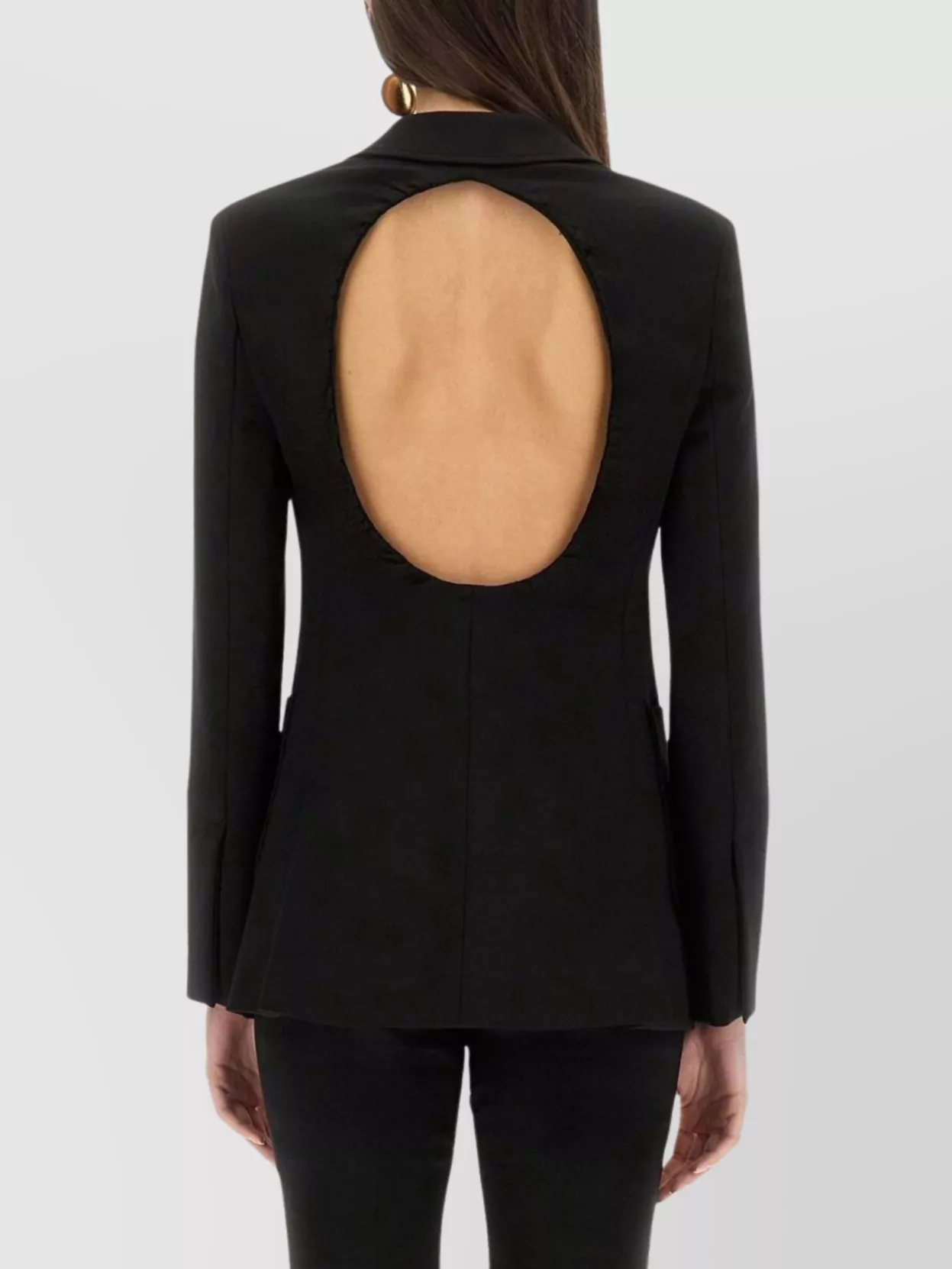 Max Mara Slim Fit Jacket Notched Lapels