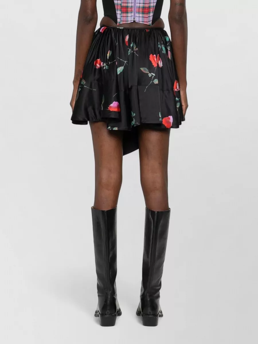 Ganni Printed Mini Skirt
