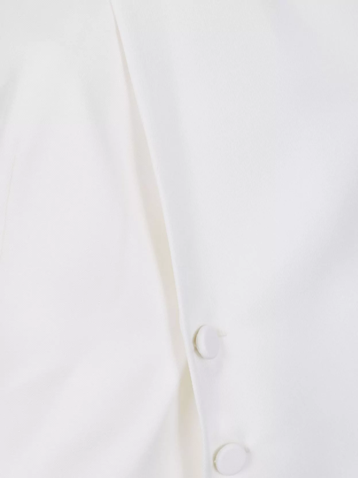 Max Mara Satin Wrap Sleeveless Jacket Buttons