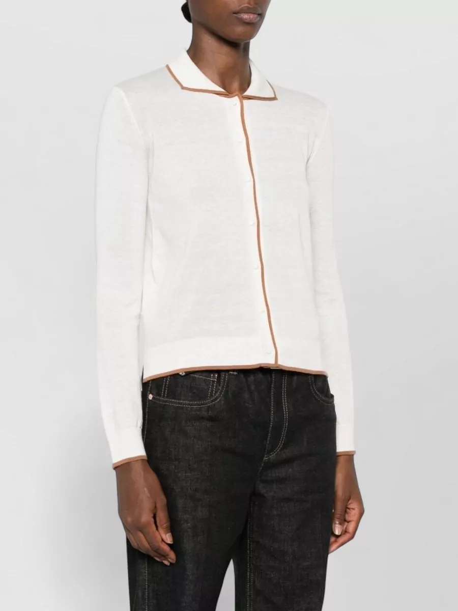 S Max Mara Silk Wool Cardigan