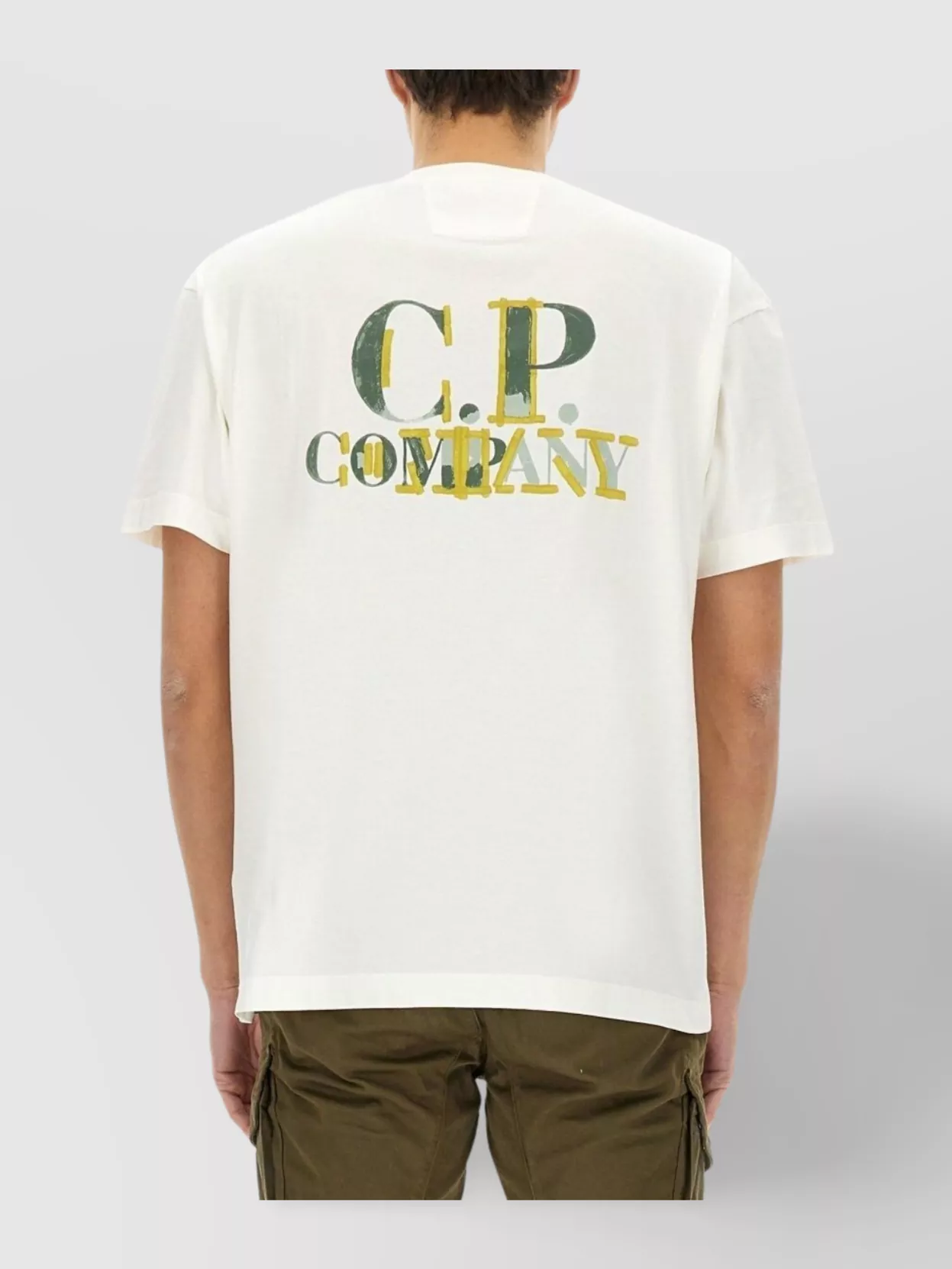 C.p. Company Logo Crew Neck T-Shirt