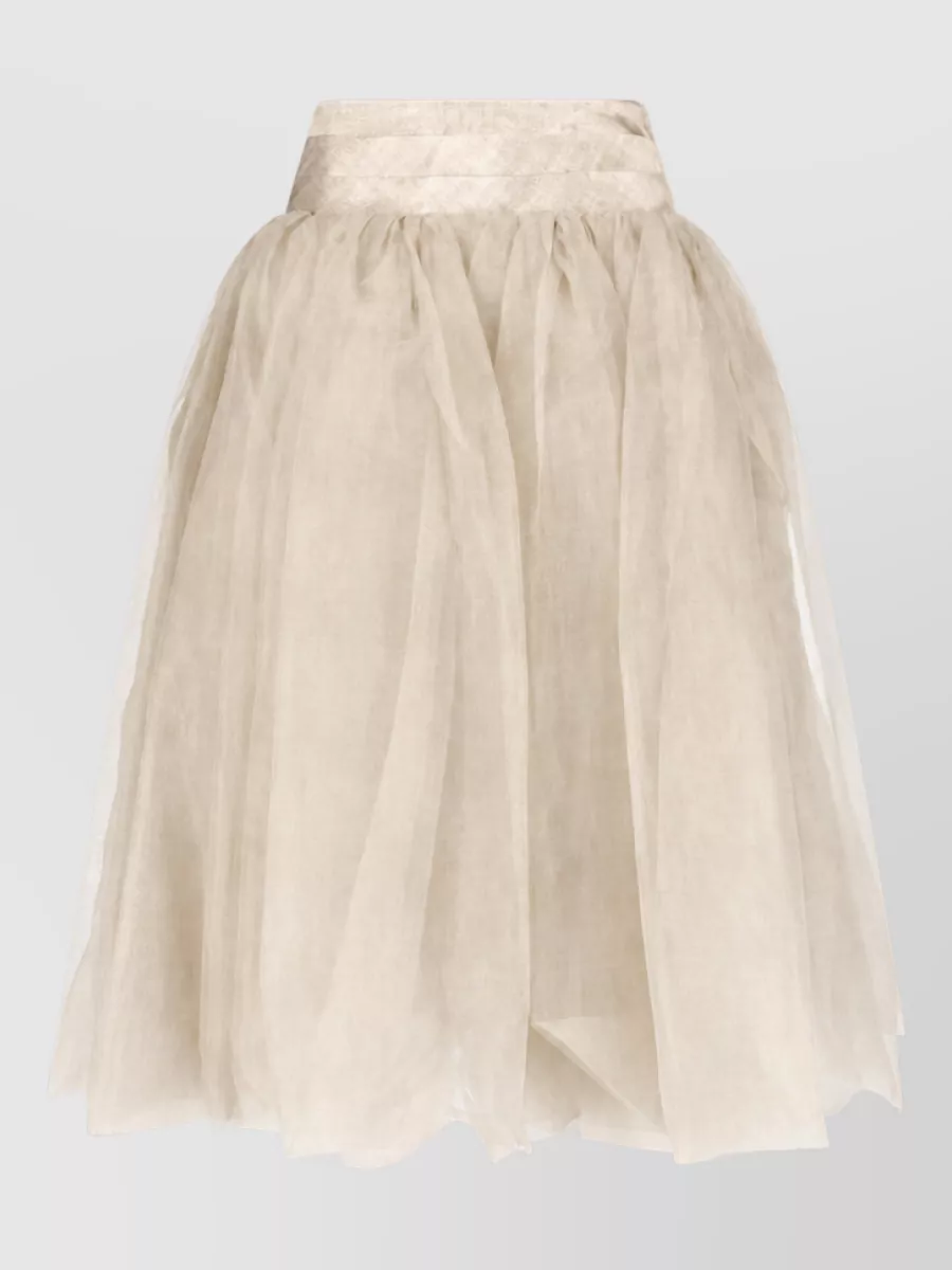 Ermanno Scervino Knee-Length Full Skirt