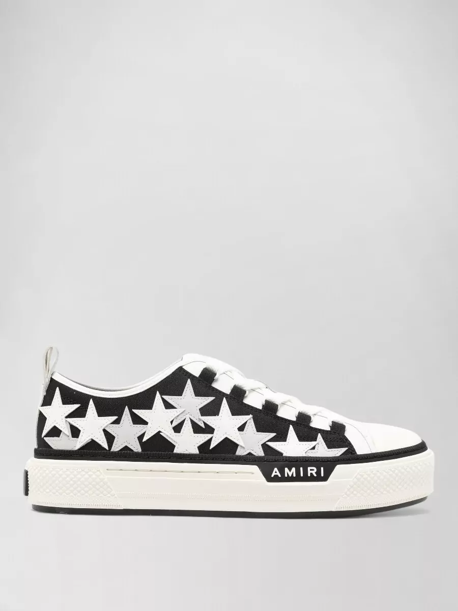 Amiri Star Court Low Sneakers Round Toe