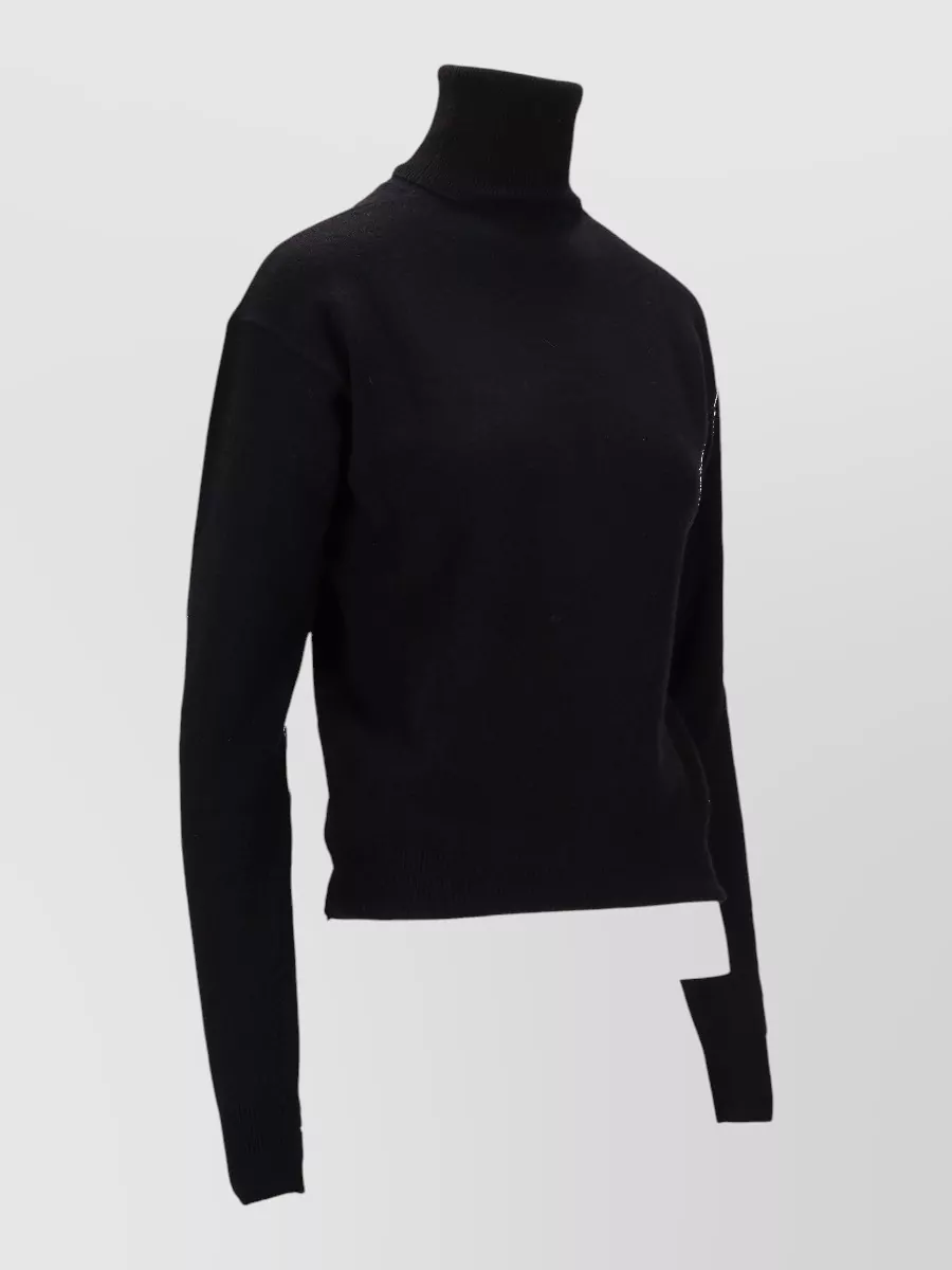 Saint Laurent Cashmere Turtleneck Knitwear Long Sleeves