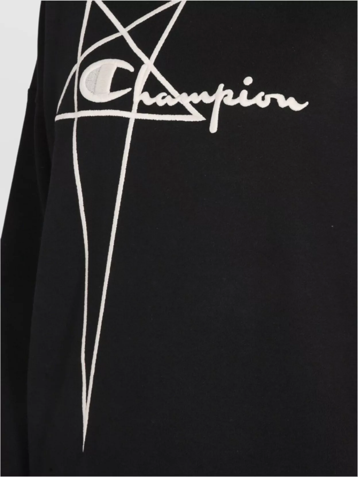 Rick Owens Tommy Graphic Crew Neck Sweater