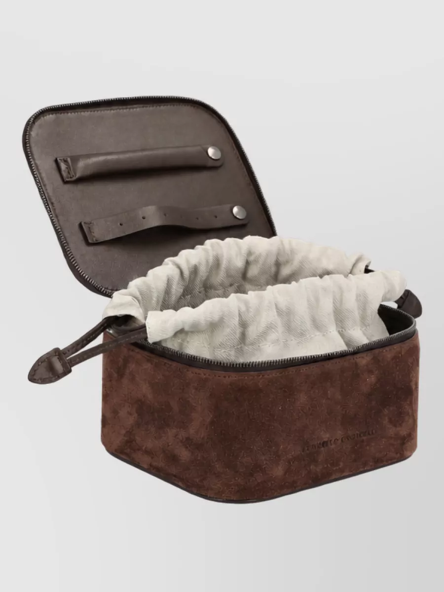 Brunello Cucinelli Monili Leather Jewellery Box