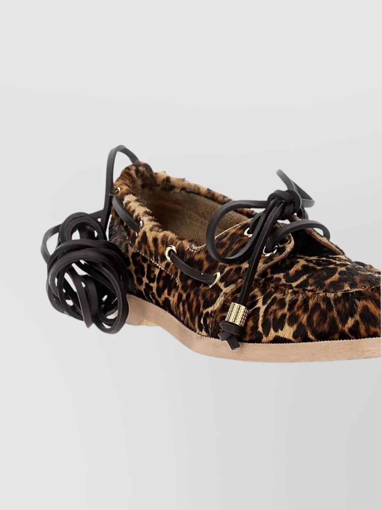 Golden Goose Leopard Print Boat Moccasin Accessories