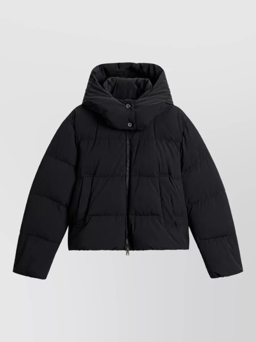 Woolrich Short quilted down puffer jacket