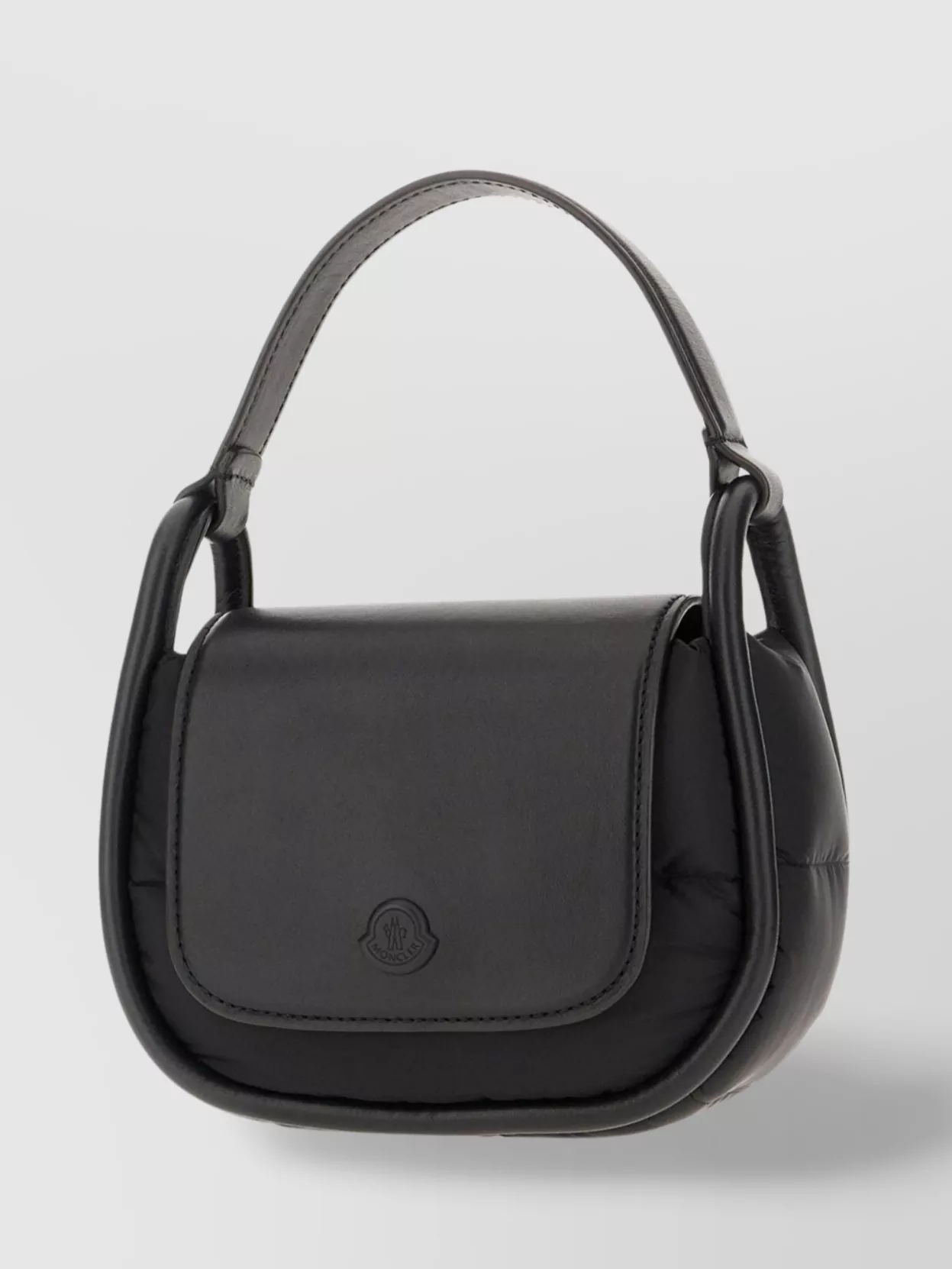 Moncler Quilted Padded Nylon Mini Handbag