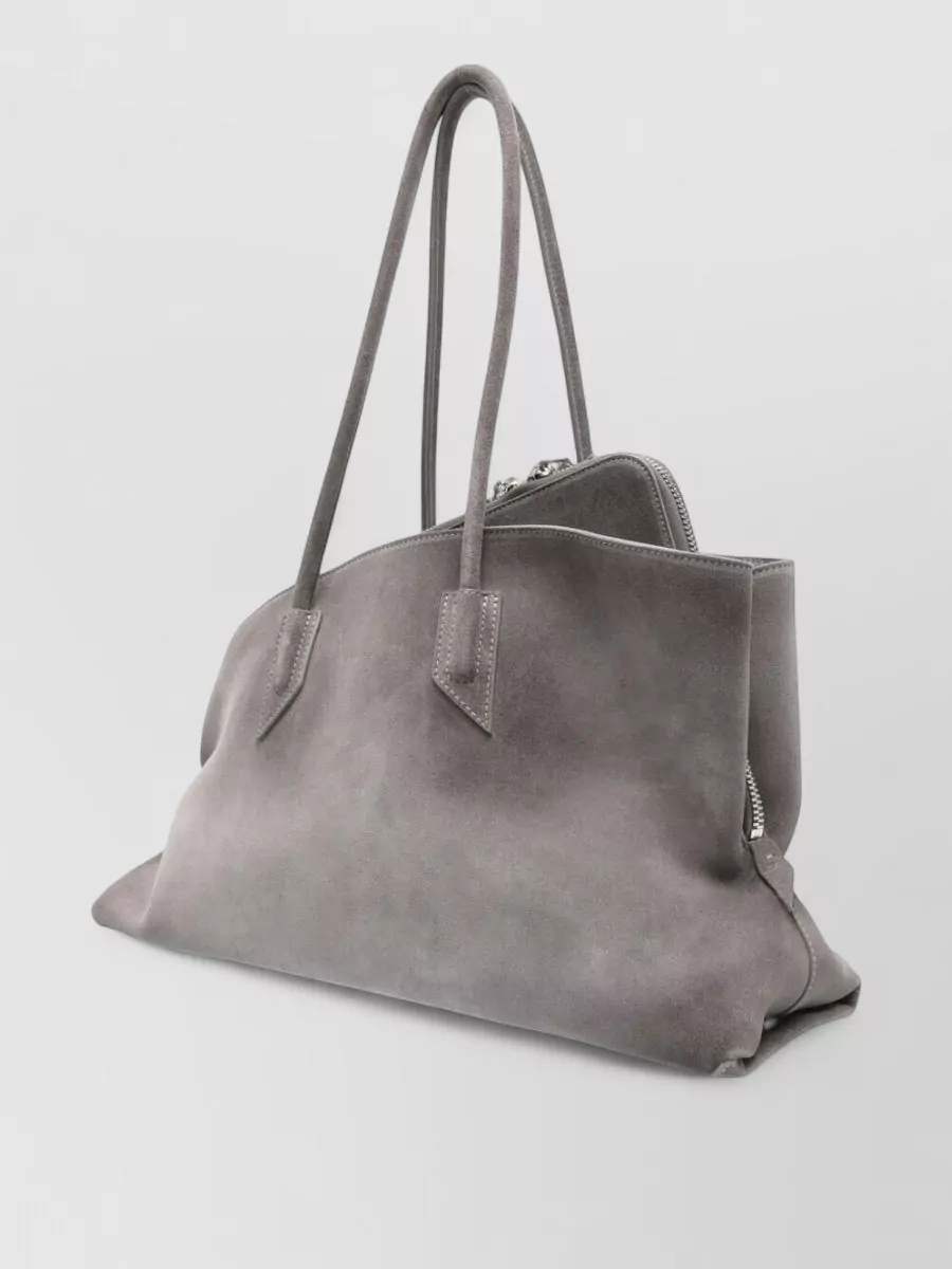 The Attico Medium leather shoulder bag