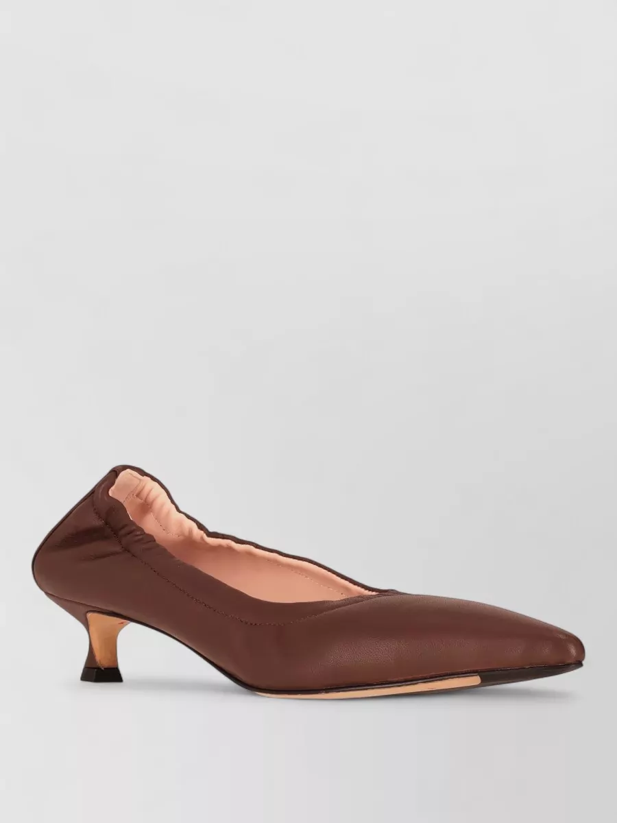 La Rose nappa leather pumps