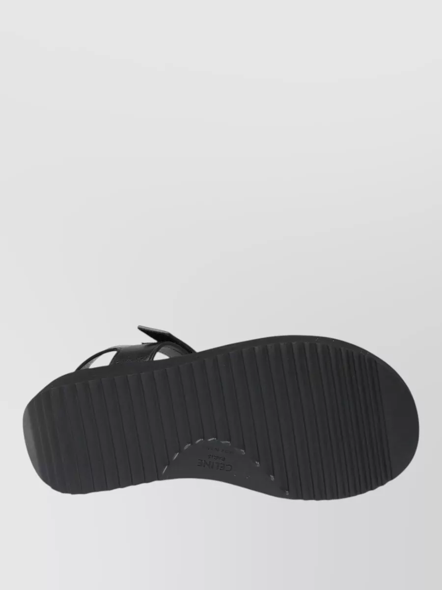 Celine Leather Sunny Slides