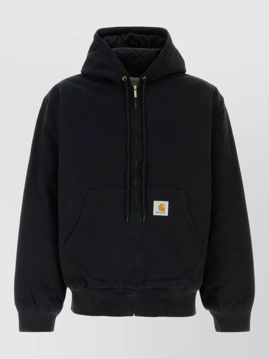 Carhartt Wip quilted hooded padded coat