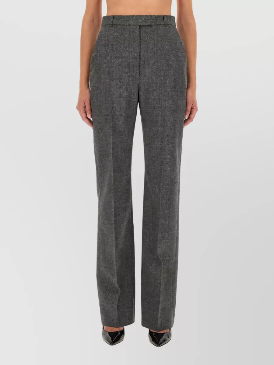 Alexander McQueen wool tailored trousers