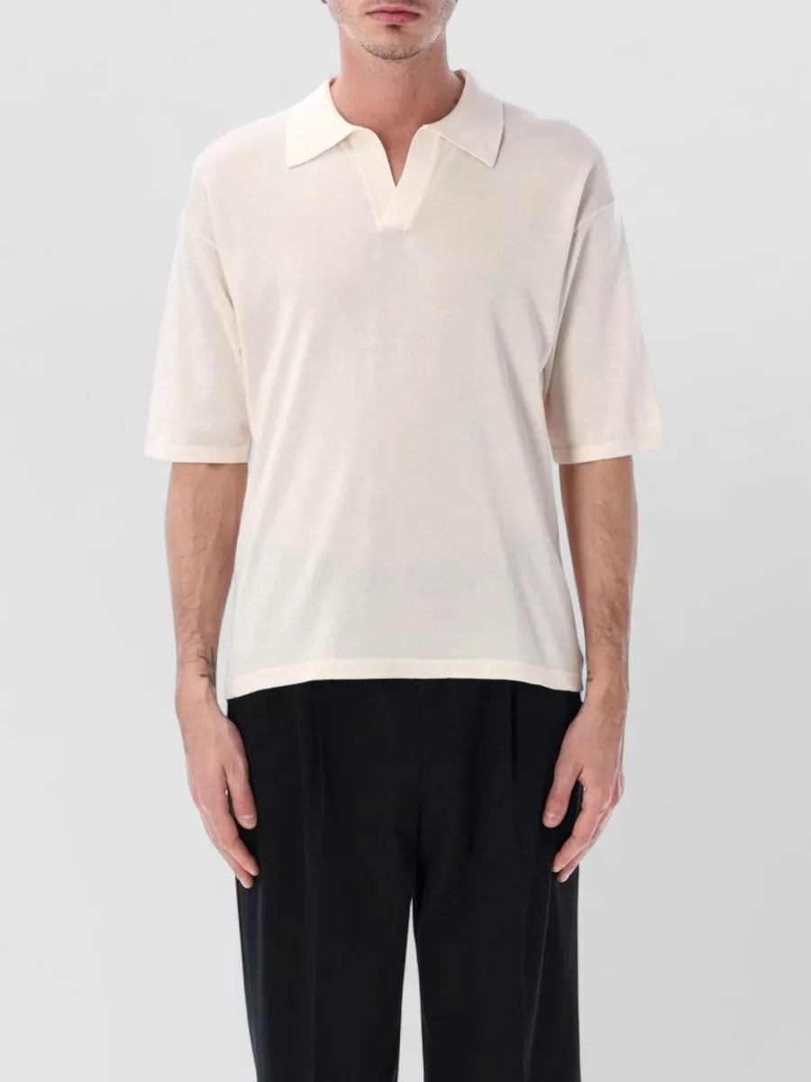 Roberto Collina cotton relaxed-fit short-sleeve polo shirt