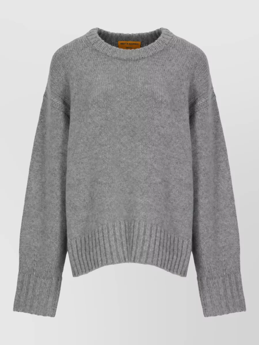 Guest In Residence Cashmere ribbed crewneck sweater
