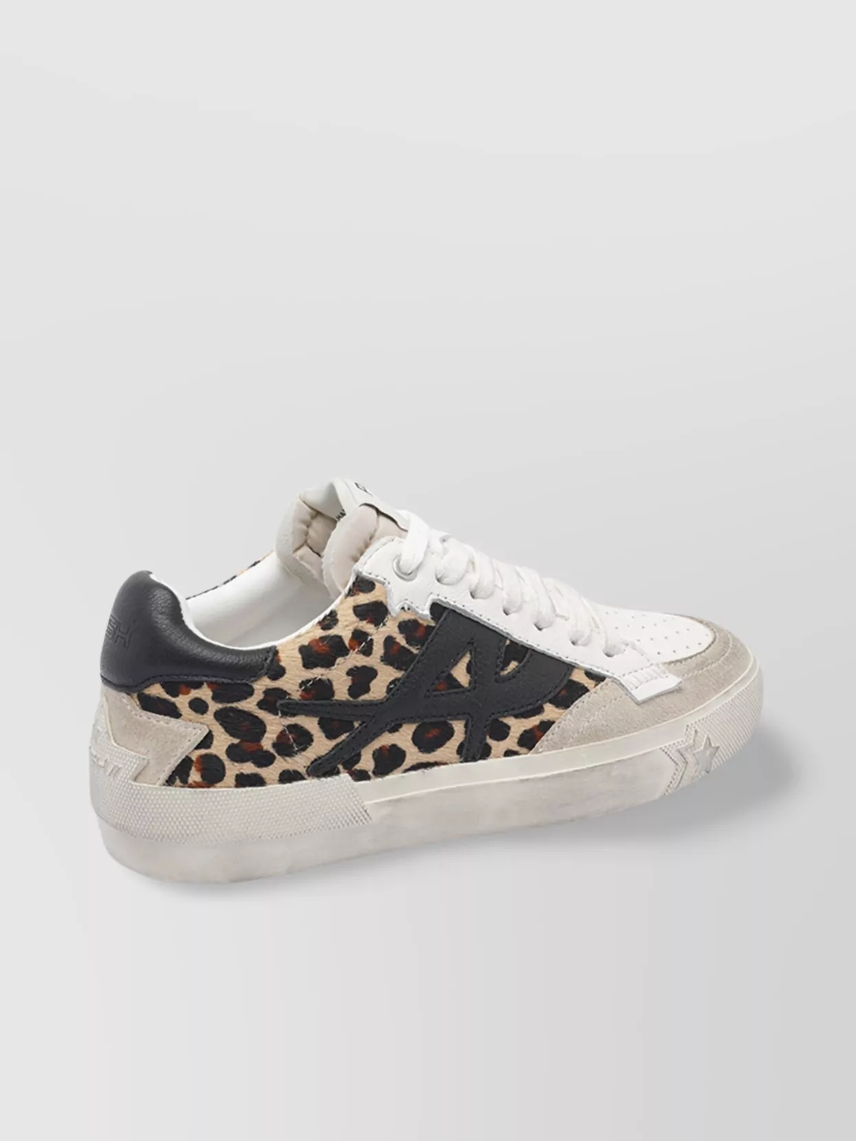 Ash Low Top Sneakers Leopard Detail