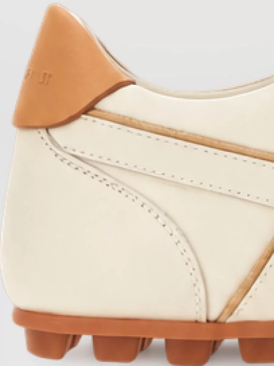Hogan Leather Lace-Up Sneakers