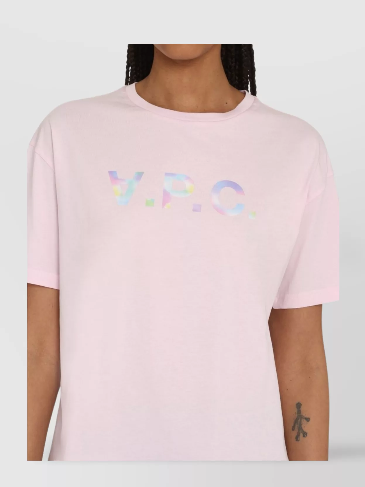 Shop Apc Cotton Crew-neck T-shirt Ana