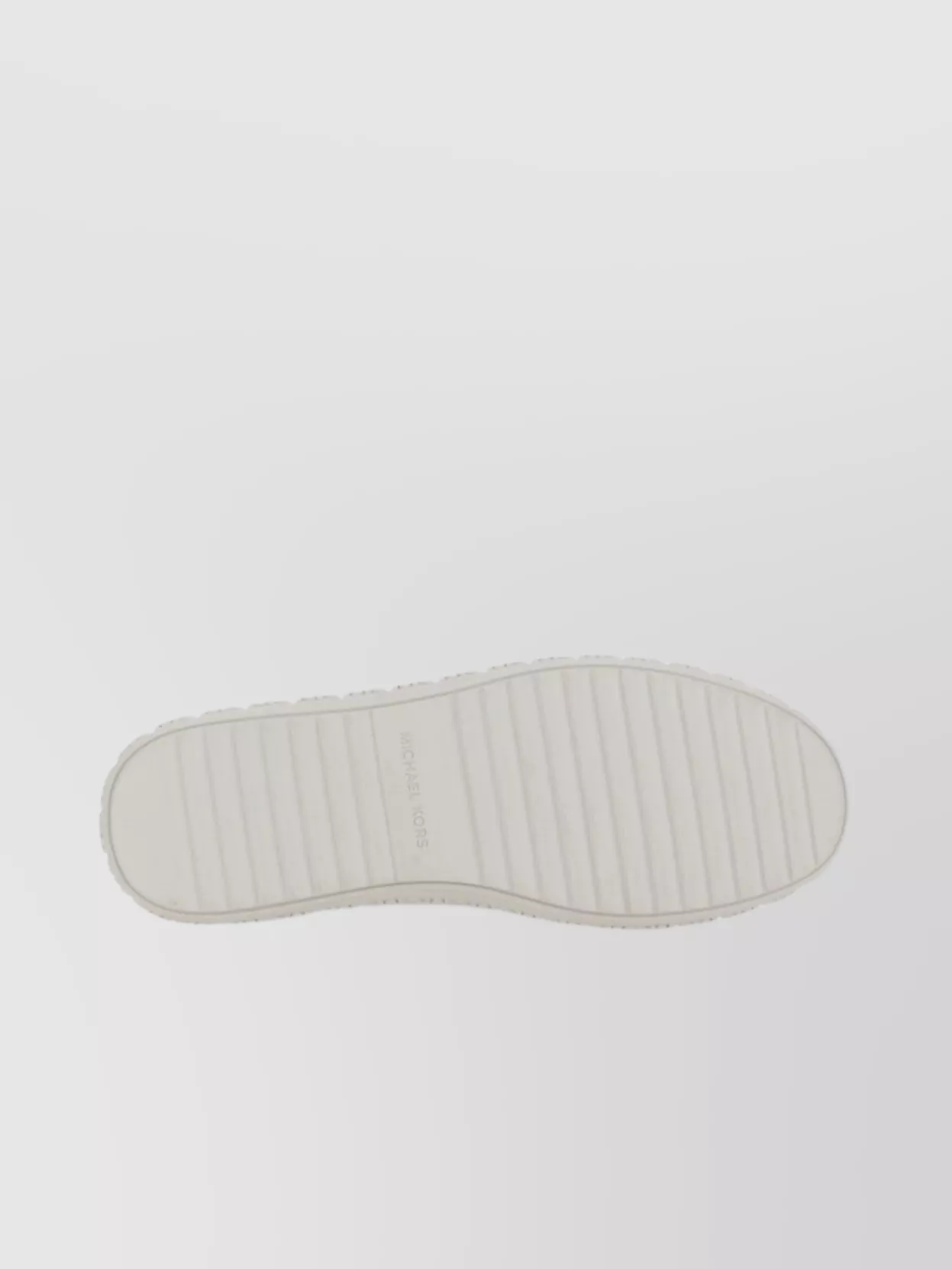 Michael Kors Leather Sneaker Contrast Heel