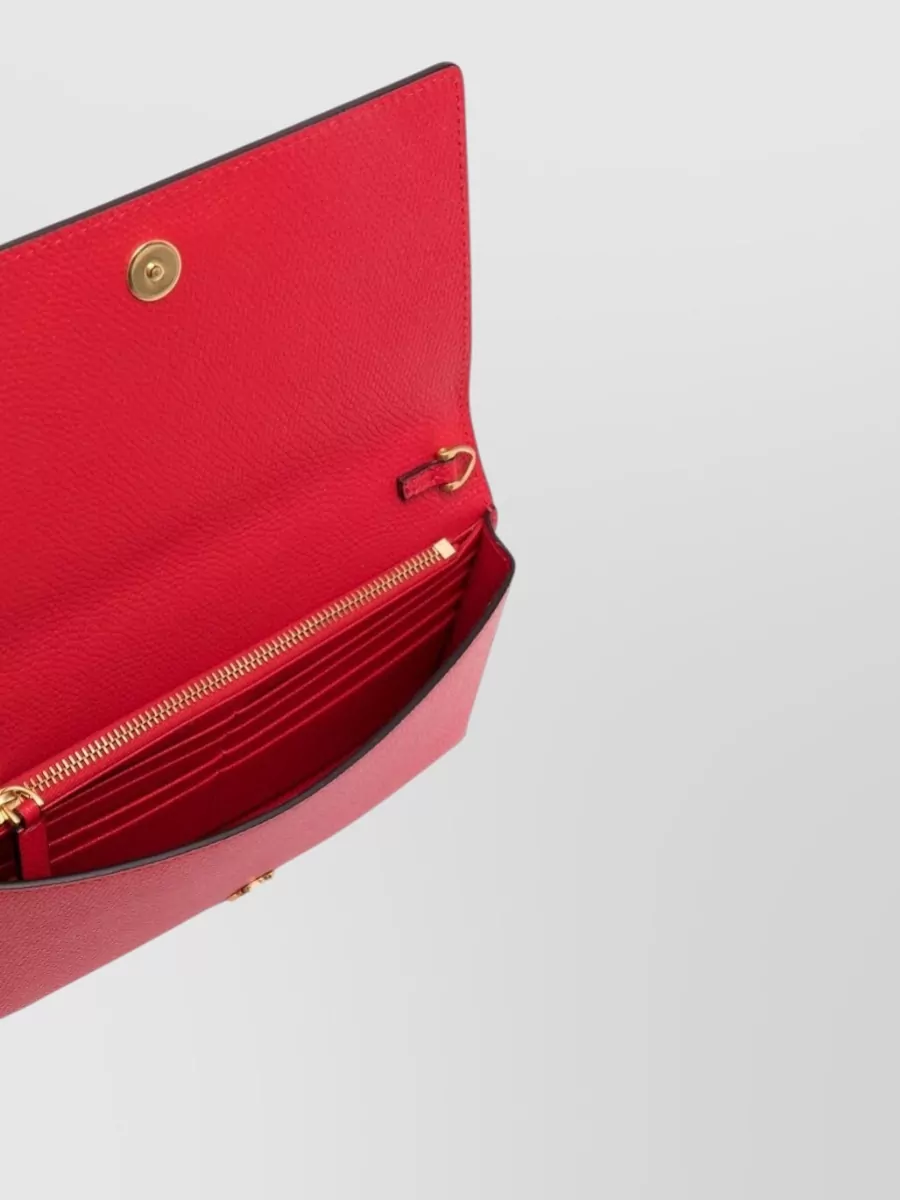 Valentino Garavani Vlogo Signature Chain Wallet And Handle