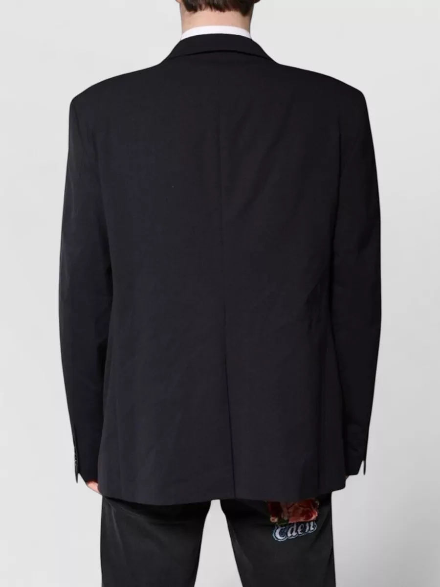 Dolce&Gabbana Virgin Wool Single Breasted Coat