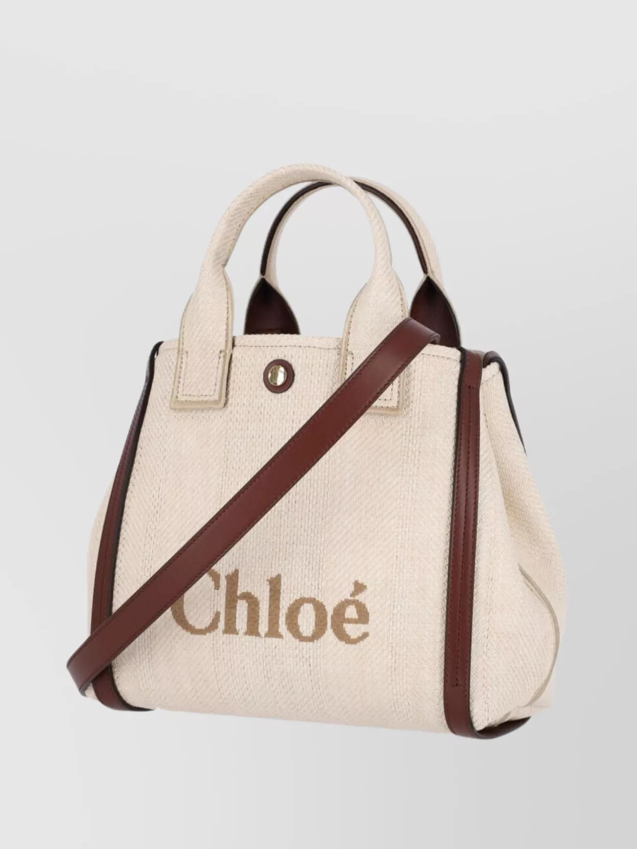 Chloé Tote Bag With Contrast Trim And Handles