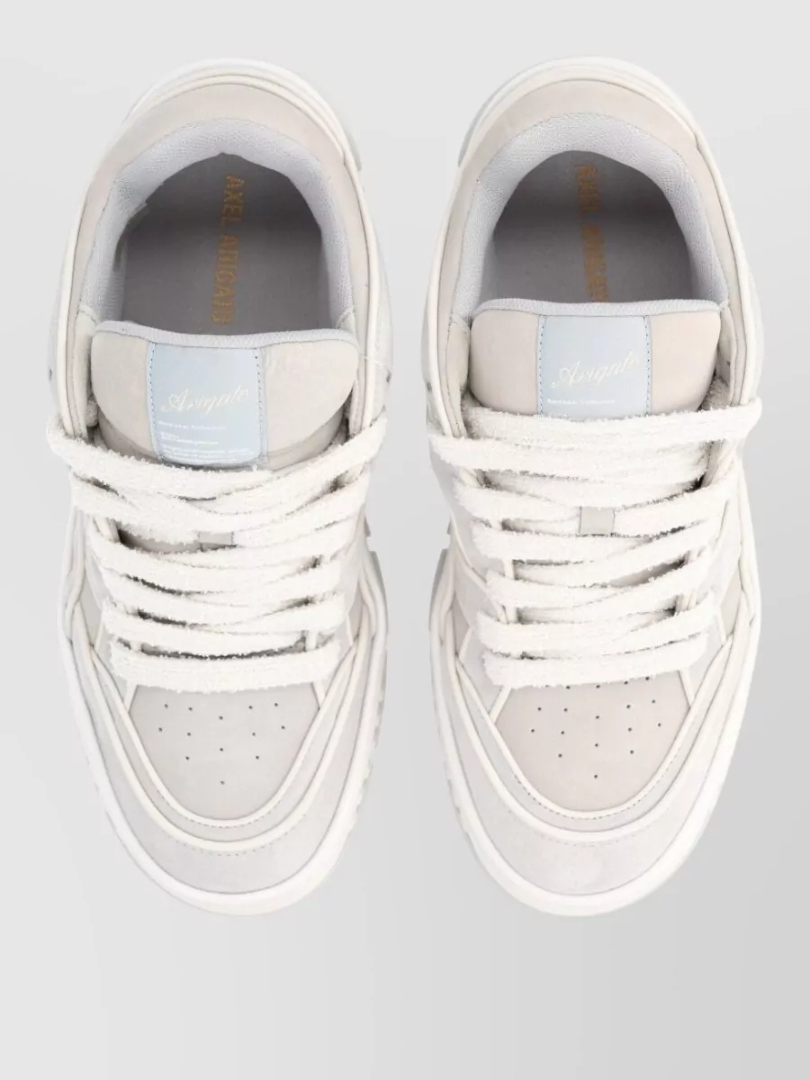 Axel Arigato Low Sneakers Perforated Toe Rubber Sole