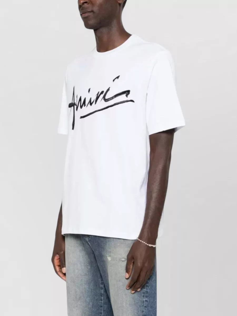 Amiri Cotton Logo-Print Short-Sleeve T-Shirt