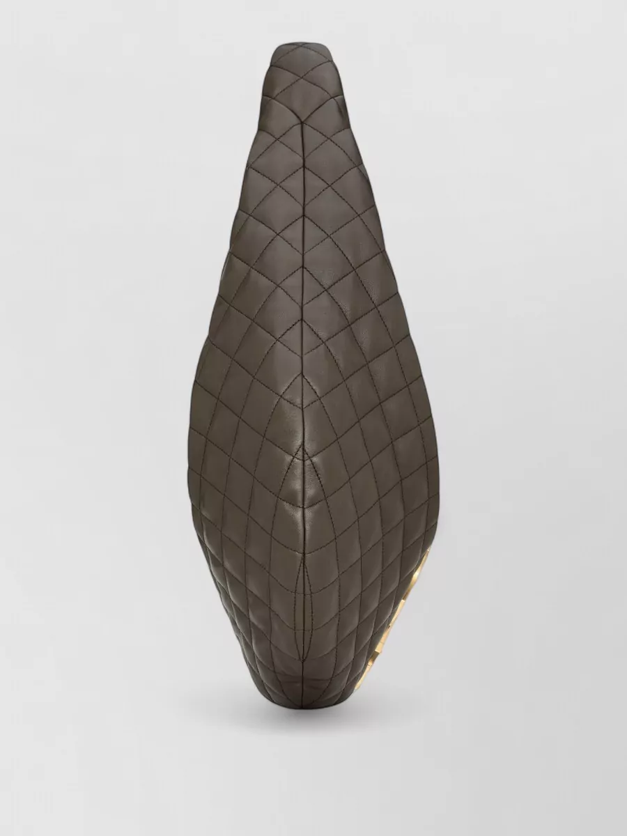 Saint Laurent Icare Lamb Leather Quilted Shoulder Bag
