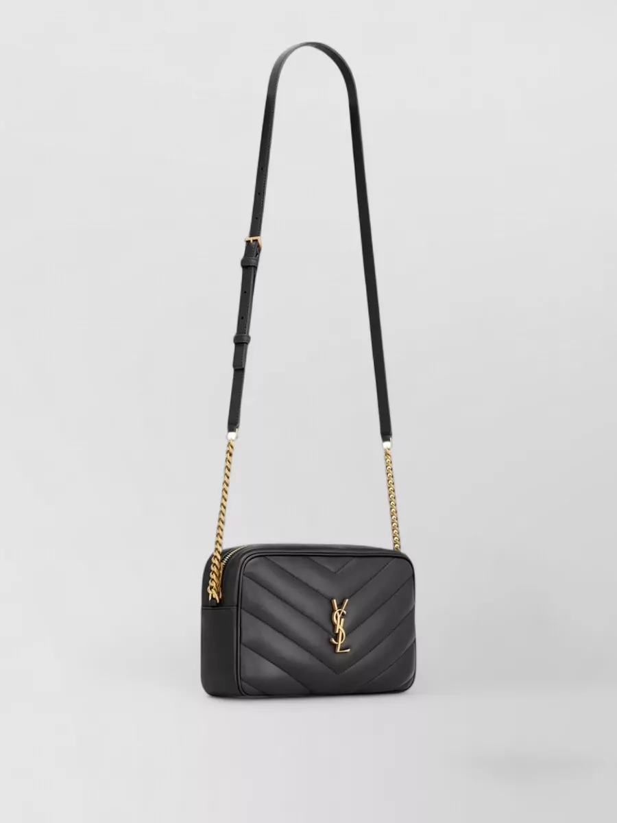 Saint Laurent Loulou Leather Camera Bag