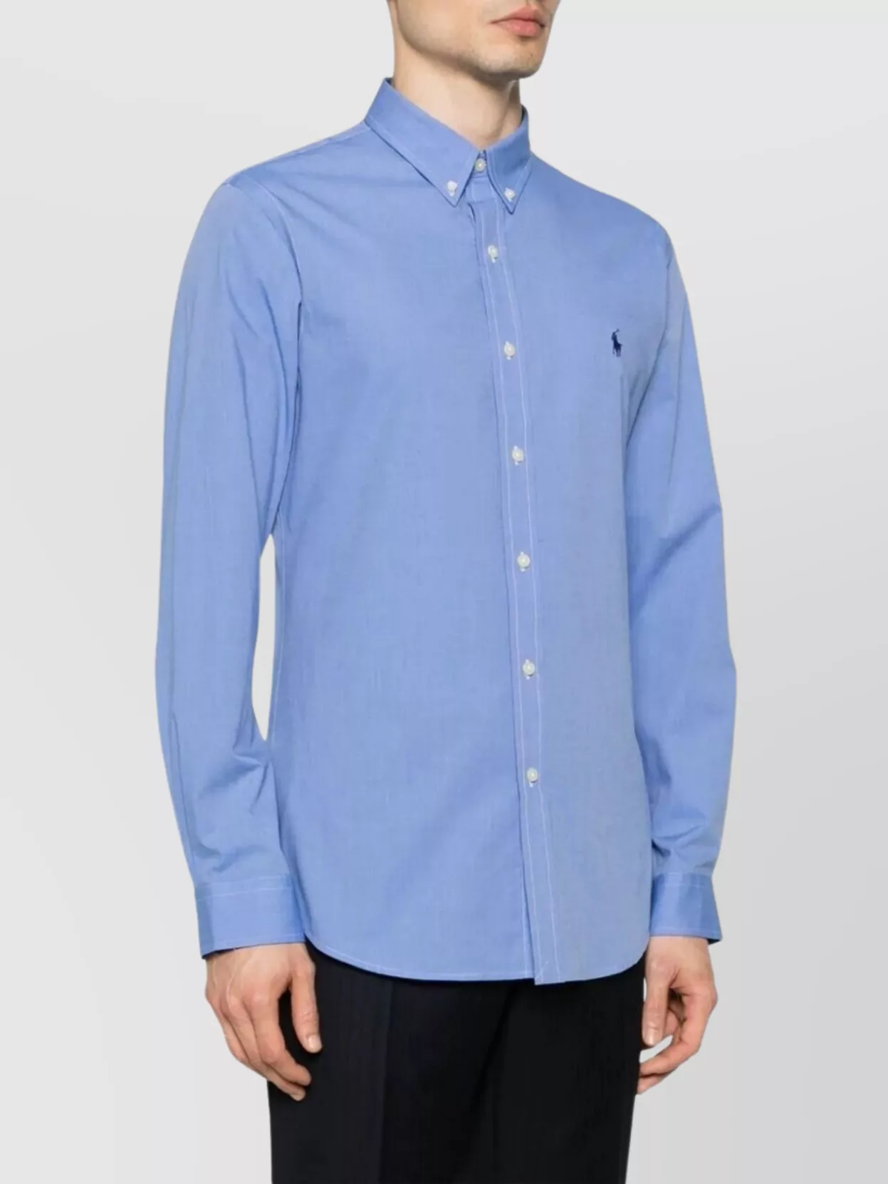 Ralph Lauren Button-Down Collar Long Sleeve Cuffed Shirt