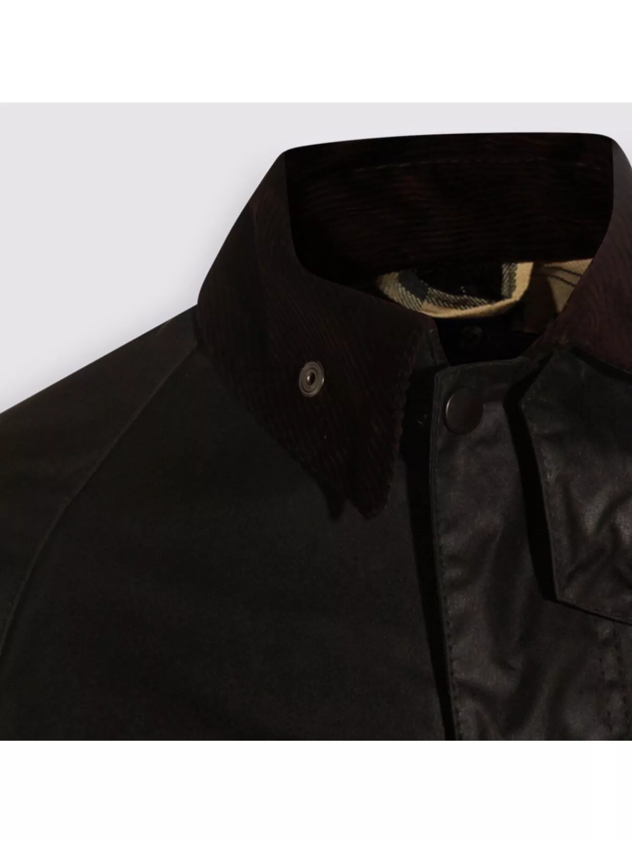 Barbour Relaxed Fit Jacket Corduroy Collar