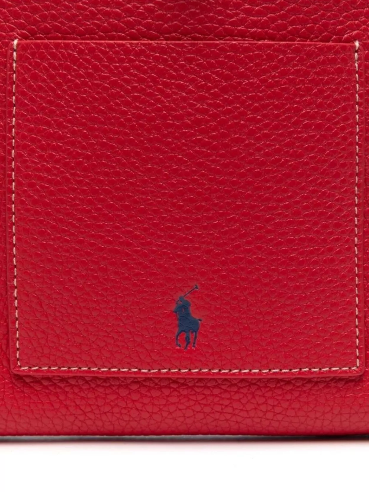 Polo Ralph Lauren Textured Leather Cross-Body Bag With Front Pocket
