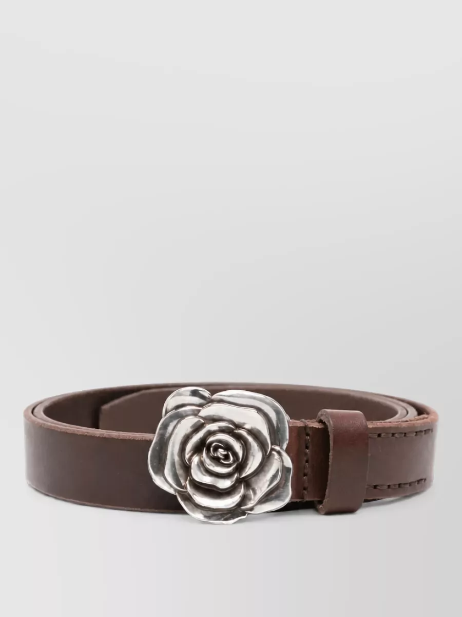 Our Legacy leather rose belt