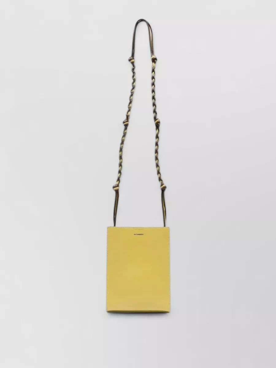 Jil Sander Tangle small leather cross-body bag