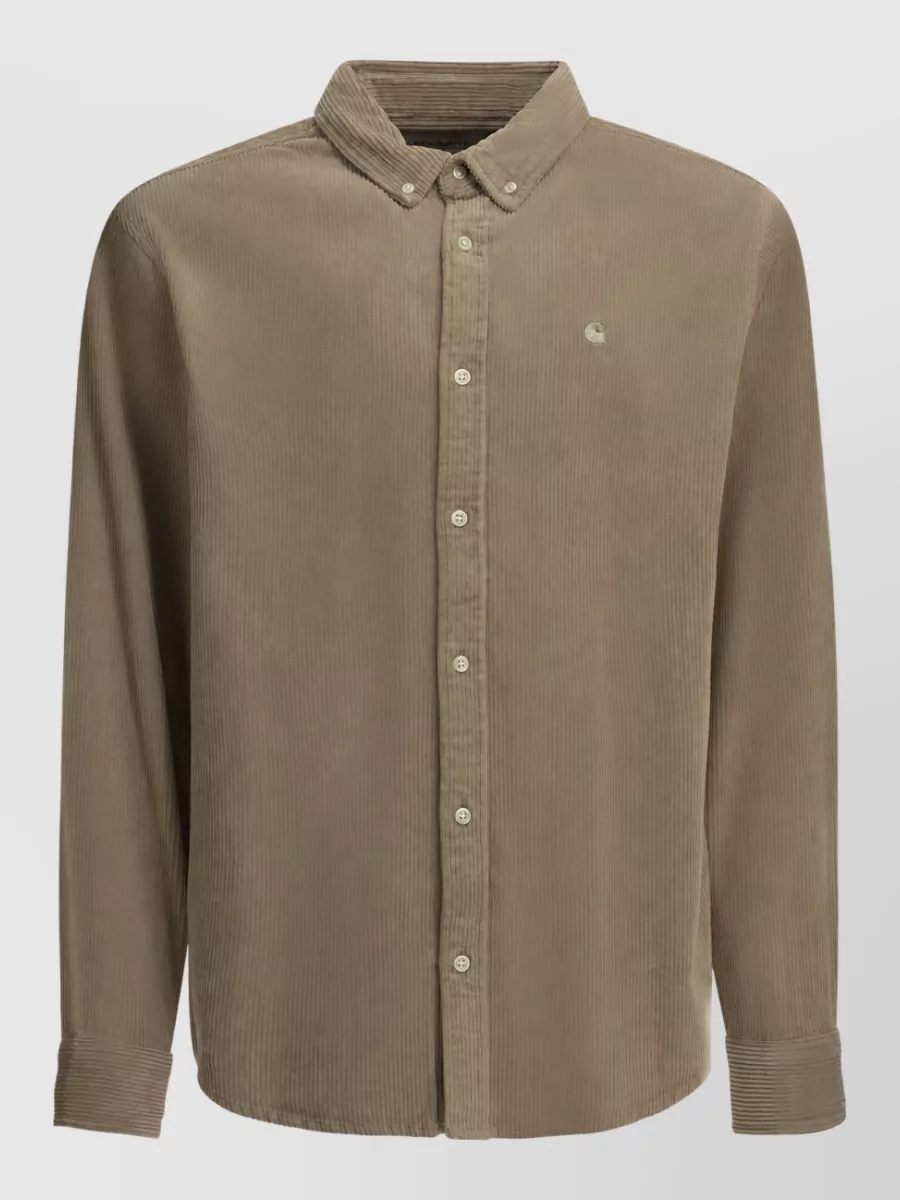 Carhartt Wip cotton madison cord casual shirt