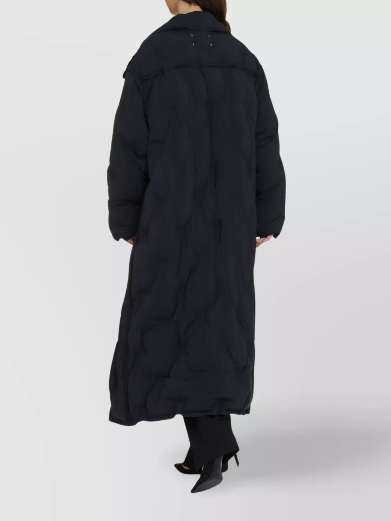Maison Margiela Quilted Oversized Coat Made From Recycled Materials