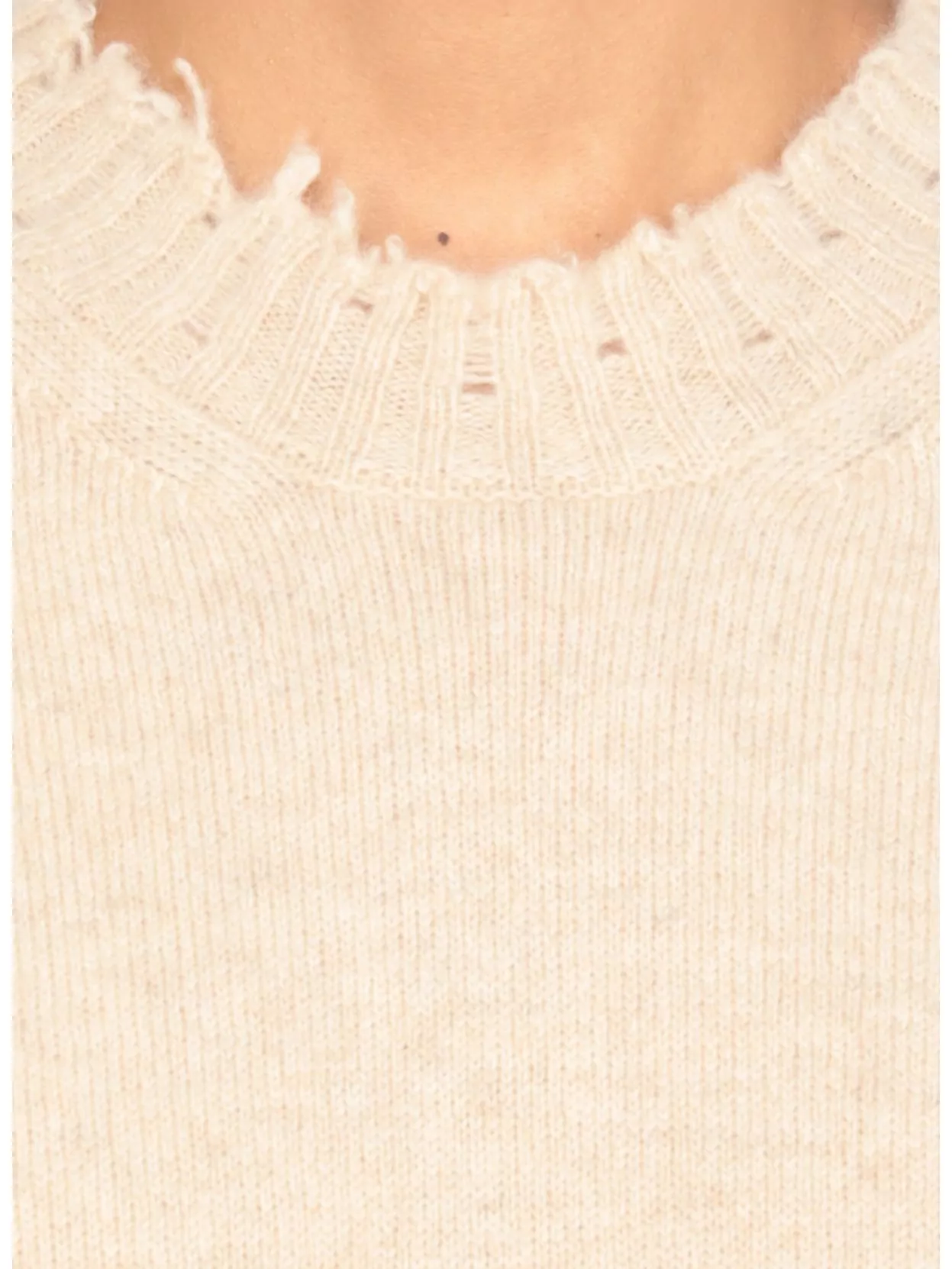 Uma Wang Cashmere Sweater With Crew Neck Design