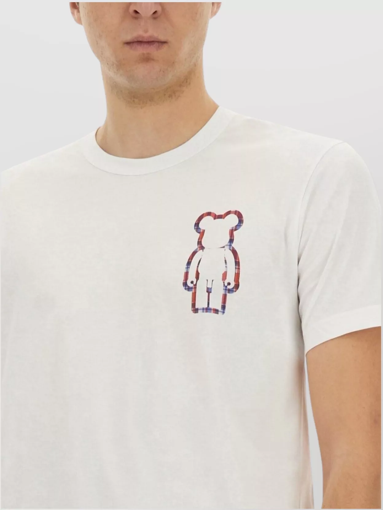 Comme Des Garçons Printed Crew Neck T-Shirt